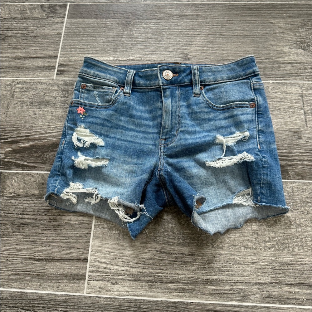 American Eagle Stretchy Jean Shorts
